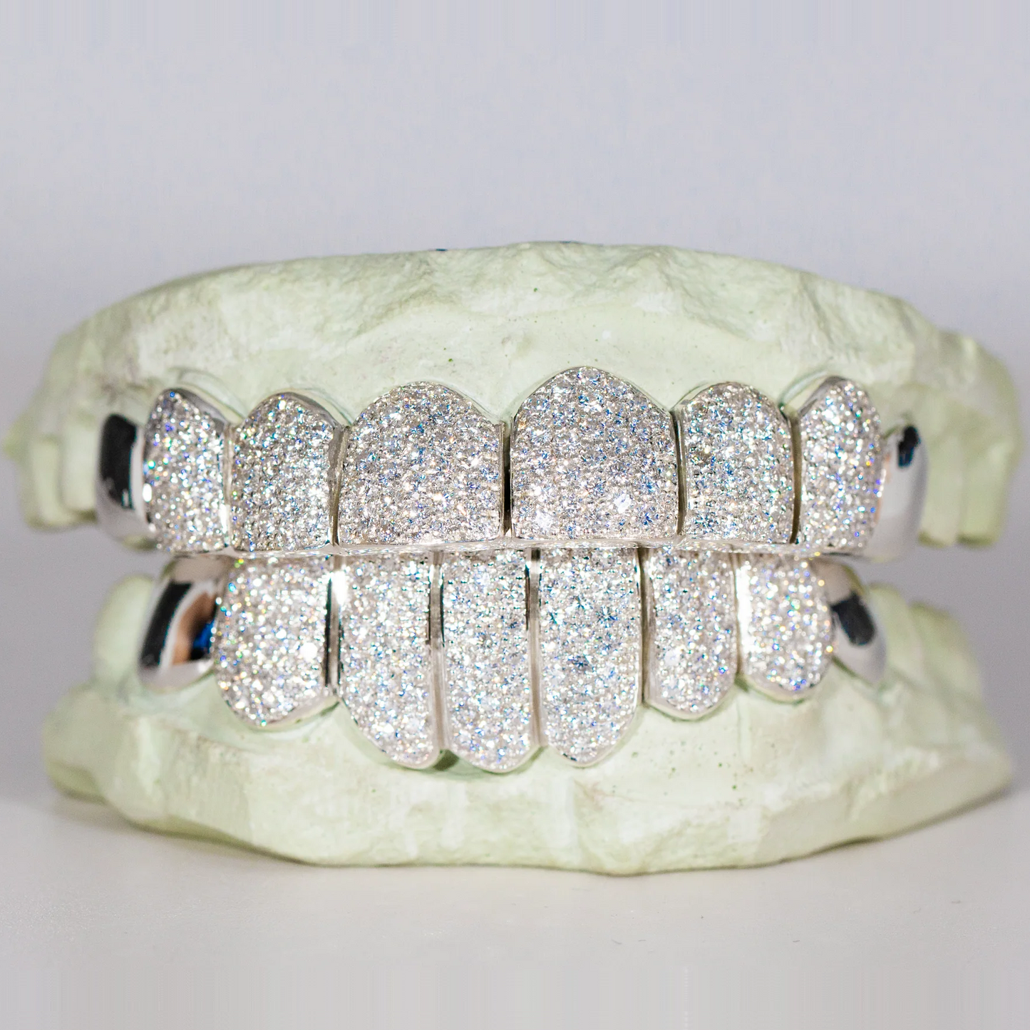 End Cap VVS Moissanite Diamond Grillz