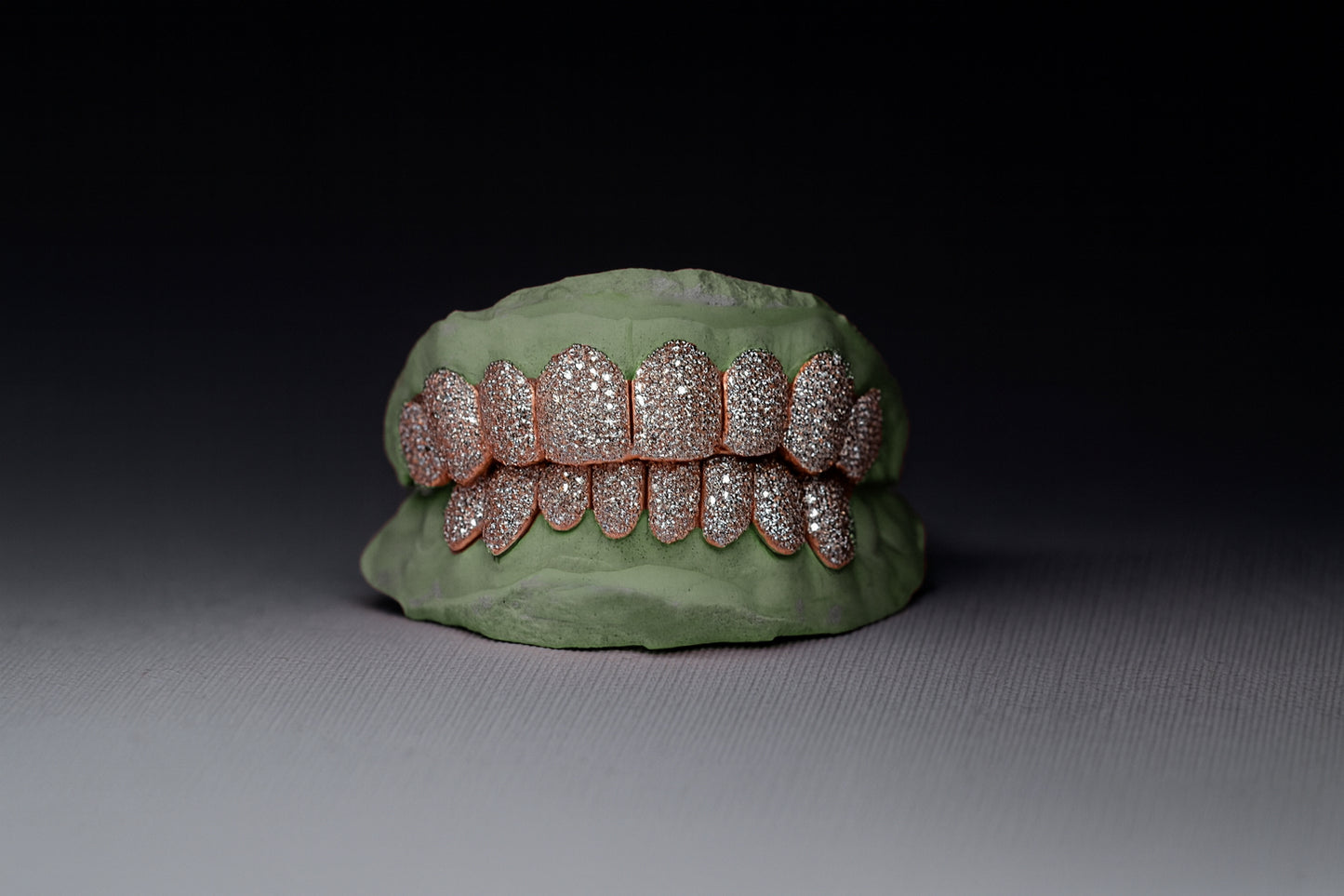 Custom Vs Clarity Diamond Grillz Hand Set Natural